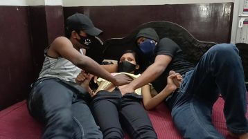 Two Xxx Brothers Fuck Hot Stepsister Together – Indian Desi Threesome